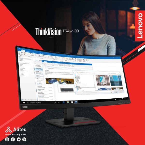 lenovo ultrawide, Lenovo ThinkVision T34w-20, T34w-20, ThinkVision, Lenovo T34w-20, lenovo ultrawide monitor price nepal,